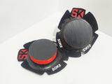 PISTA | NYLON PRETO | LADO VERMELHO