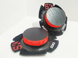 PISTA | NYLON PRETO | LADO VERMELHO