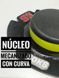 PISTA | NYLON PRETO | LADO VERMELHO