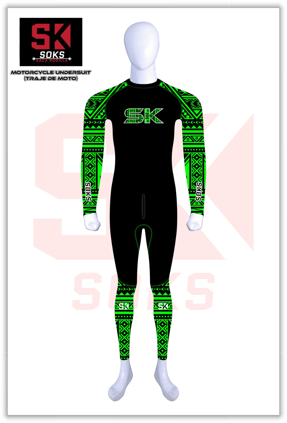 SOUS-VÊTEMENTS VERTS | SK SOKS XS/S