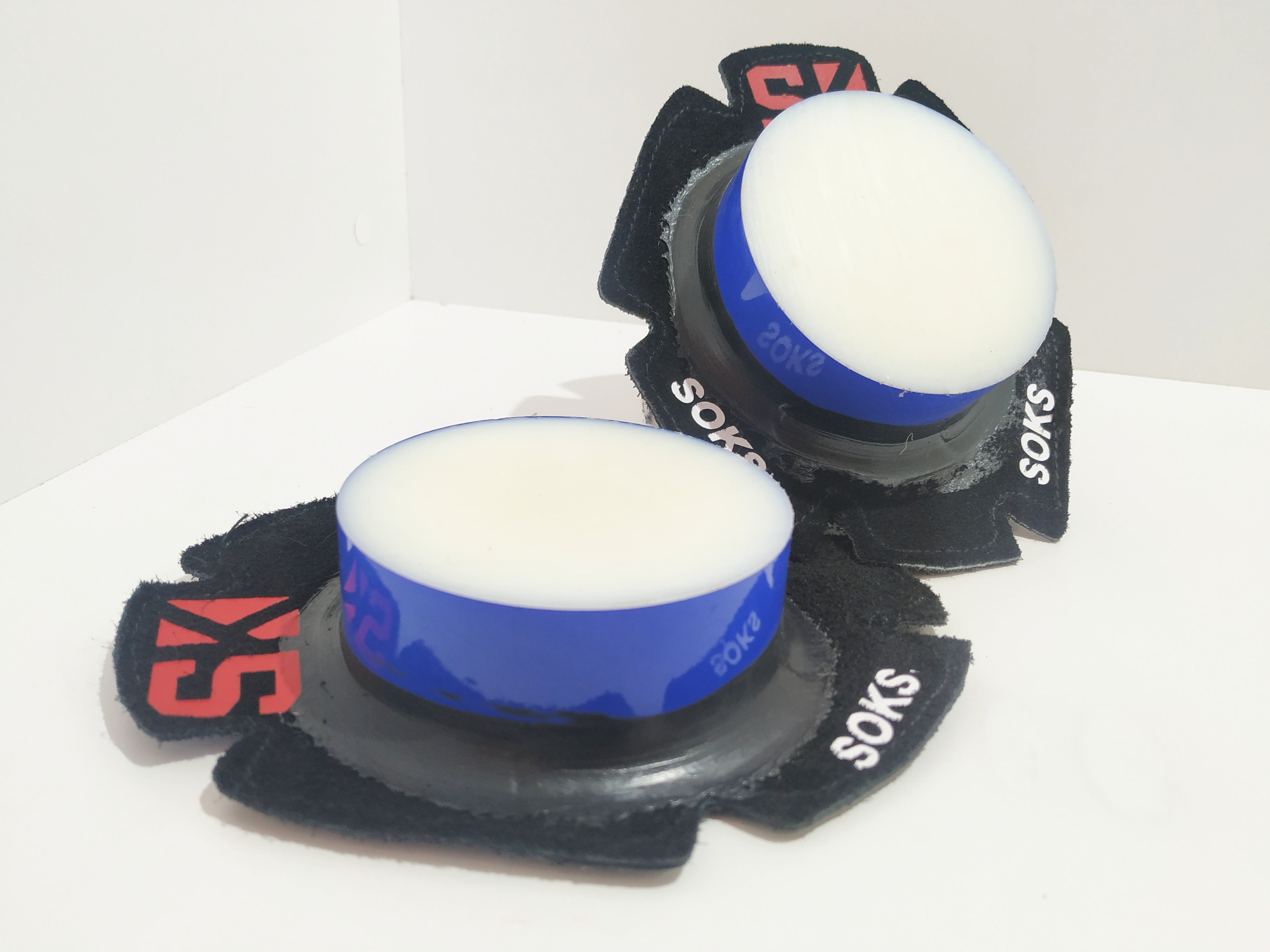 PISTA | NYLON  BLANCO | LATERAL AZUL
